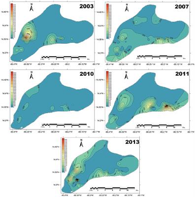 Multi-Year Density Variation of Queen Conch (Aliger gigas) on Serrana Bank, Seaflower Biosphere Reserve, Colombia: Implications for Fisheries Management